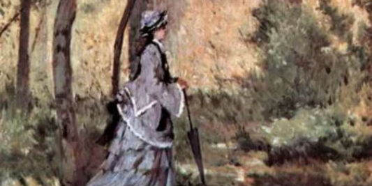Signora in un bosco di Giovanni Fattori: dialogo silenzioso con la natura