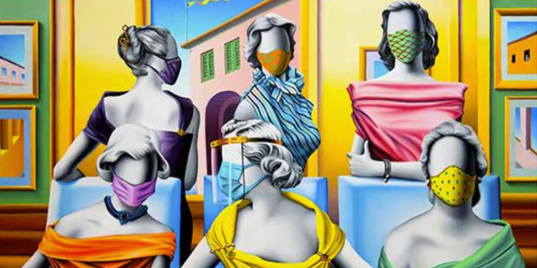 “From Pop to Eternity”: oltre cento opere di Kostabi alla Vaccheria dell'Eur