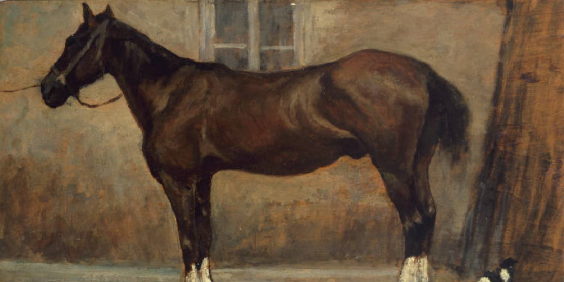 Balzano da quattro di Giovanni Fattori, simbolo di forza e compostezza morale