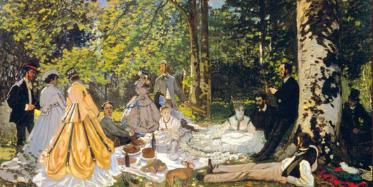 Colazione sull'erba di Claude Monet: la celebrazione della borghesia che riscopre il contatto con la natura