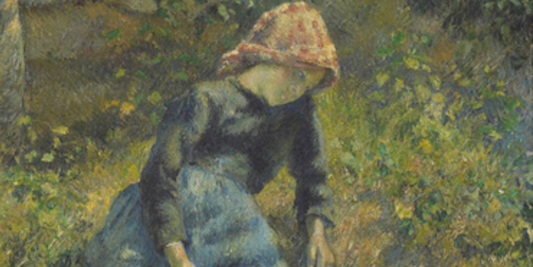 La Bergère di Camille Pissarro: una giovane contadina come simbolo di umanità semplice