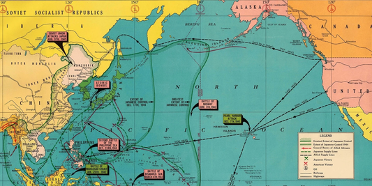 Seconda guerra mondiale area del Pacifico di Franklin Scott: narrazione del conflitto