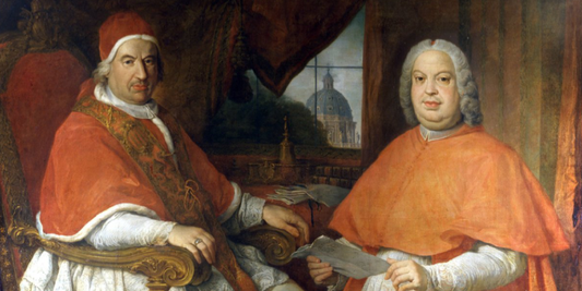 Benedetto XIV e il Cardinale Silvio Valenti Gonzaga di Pannini: la grandezza della Roma papale