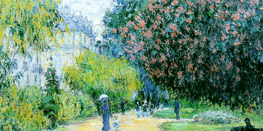 Il parco Monceau di Claude Monet: una sinfonia di luce e colore