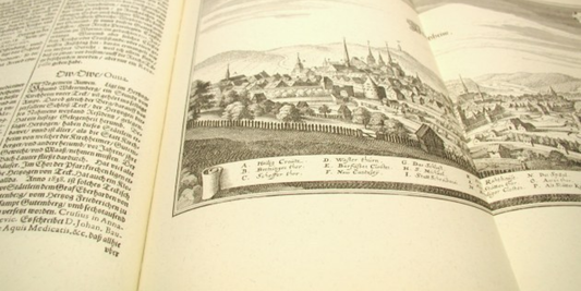 Veduta di Norimberga di Matthaeus Merian, polo strategico e simbolo di ricchezza architettonica