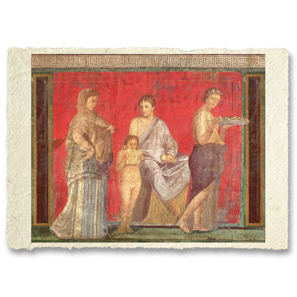 Affresco romano Villa dei Misteri Pompei