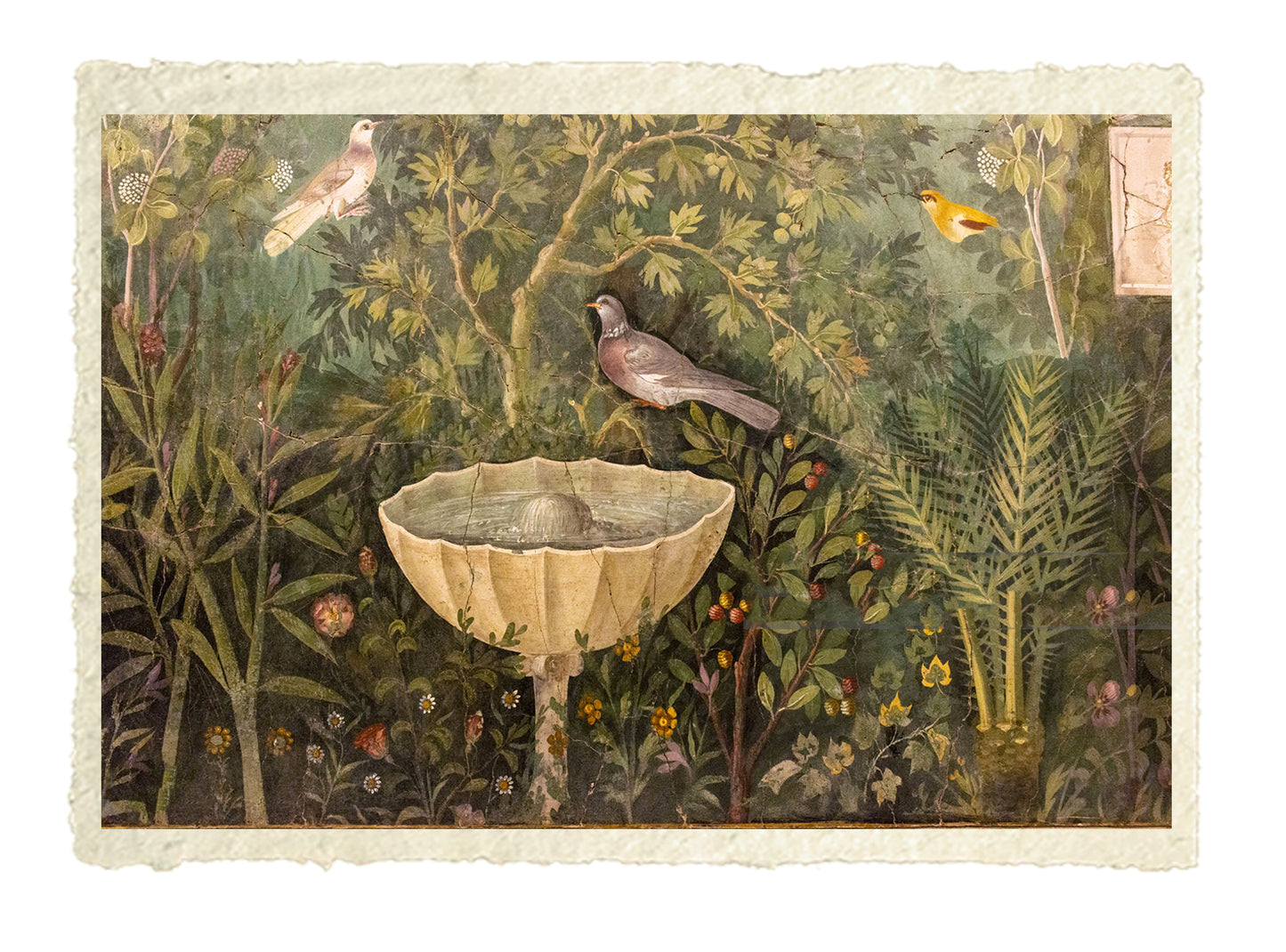 Pompeii. Fresco from the House of the Golden Bracelet