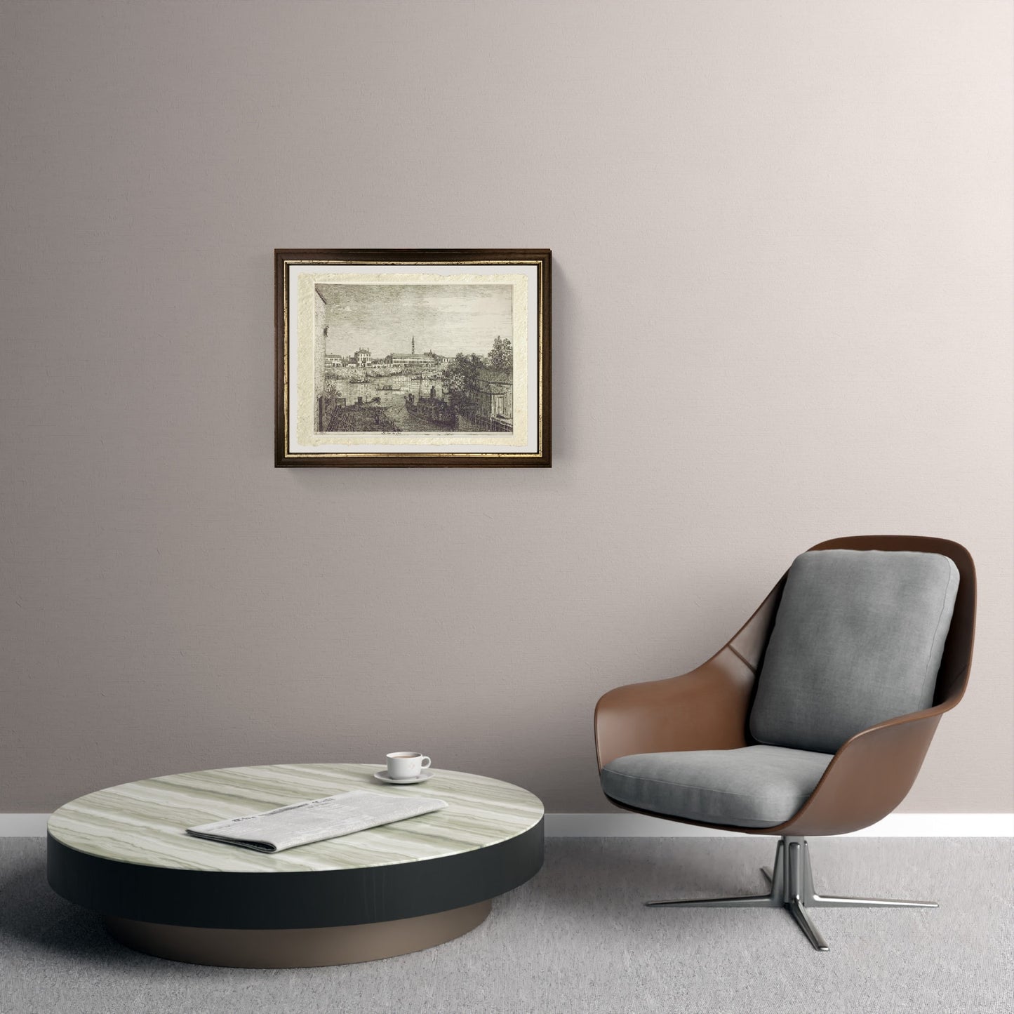 At the Gates of Dolo, 1744 - Giovanni Antonio Canal, known as Canaletto