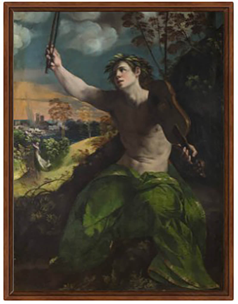 Apollo by Luteri Giovanni known as Dosso Dossi. Playback