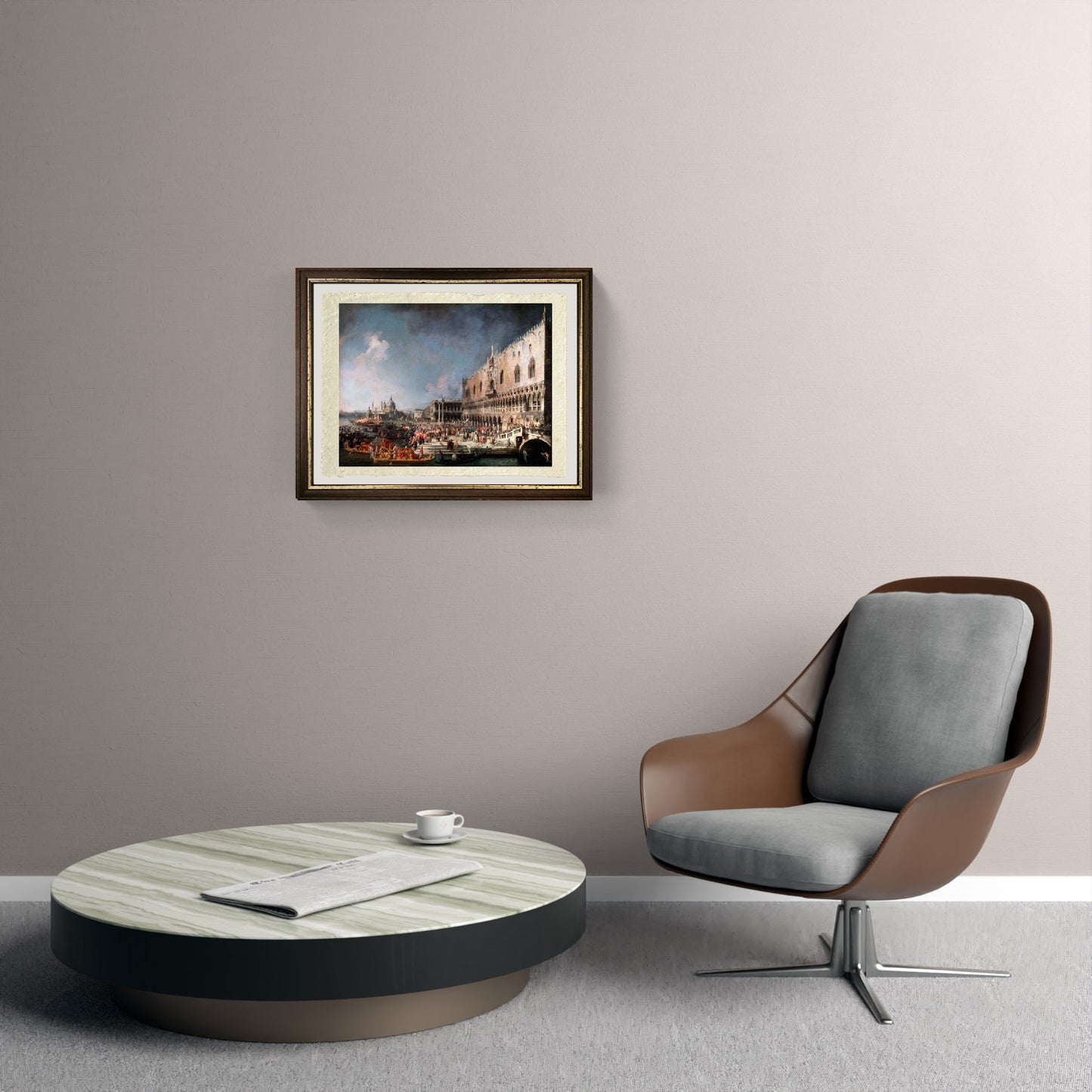 Arrivo dell'ambasciatore francese a Venezia - Giovanni Antonio Canal detto Canaletto