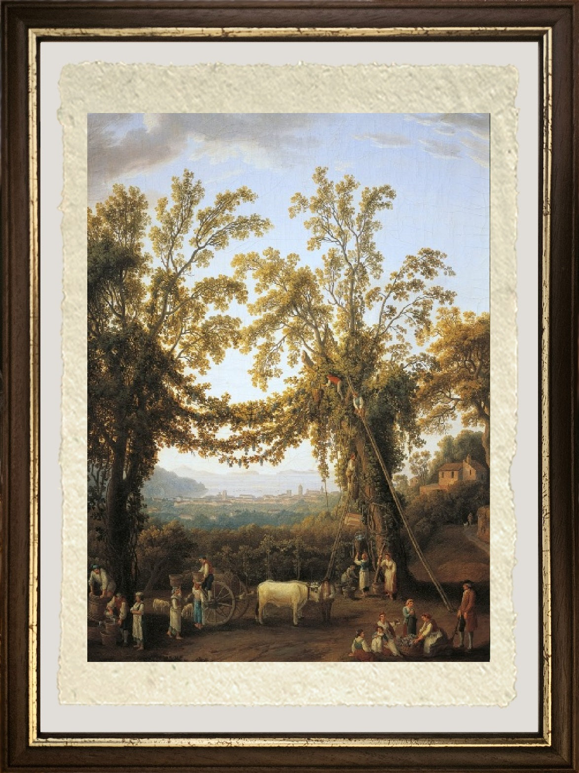 Autunno, raccolto vicino a Sorrento - Jakob-Philipp Hackert