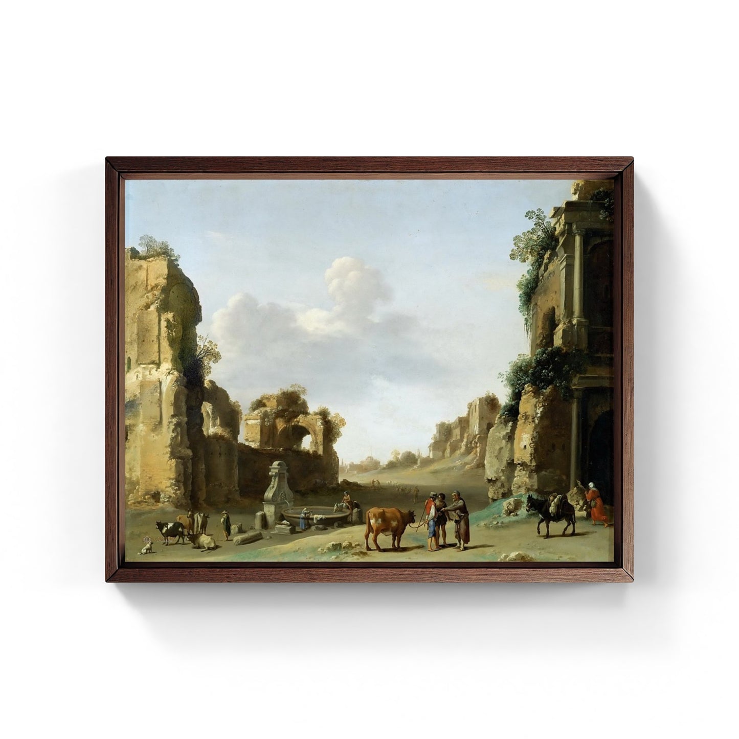 Campo Vaccino Cornelis van Poelenburgh