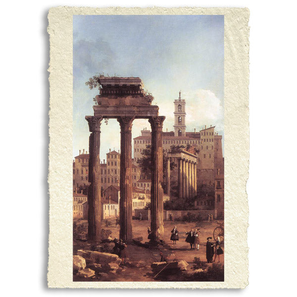 Canaletto, Ruins of the forums 1742