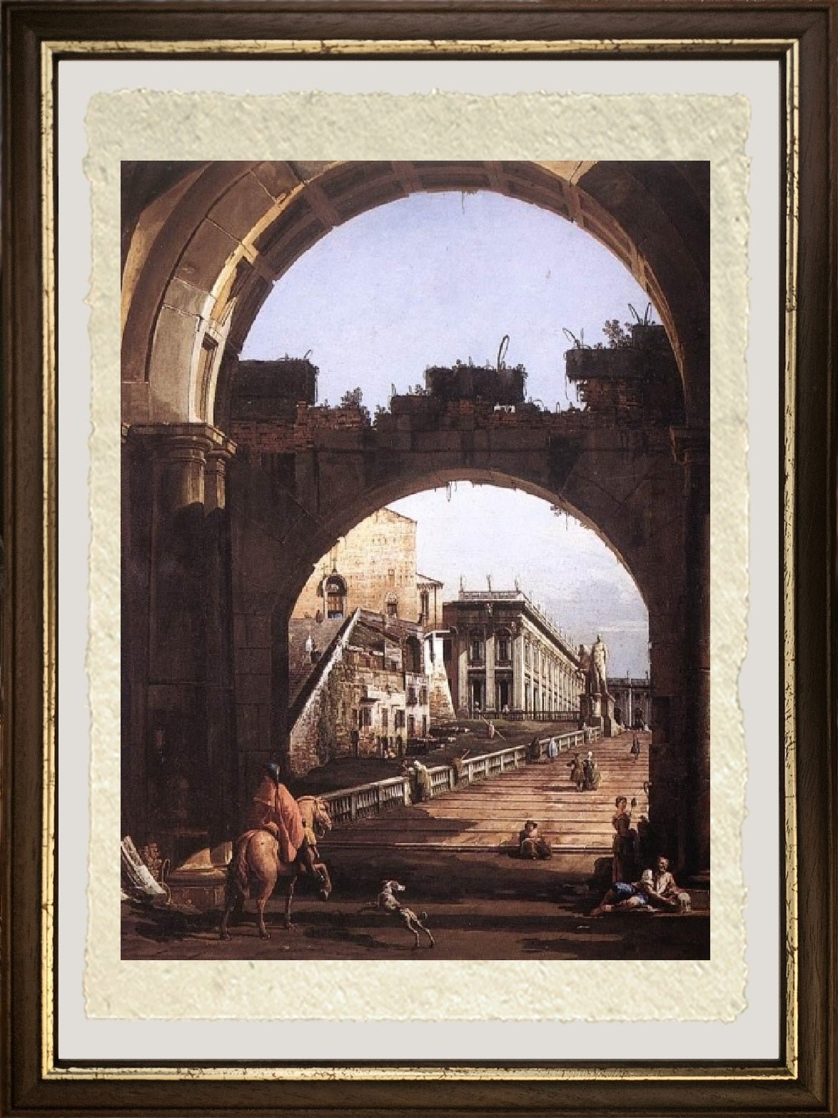 Capriccio of the Capitol - Bernardo Bellotto