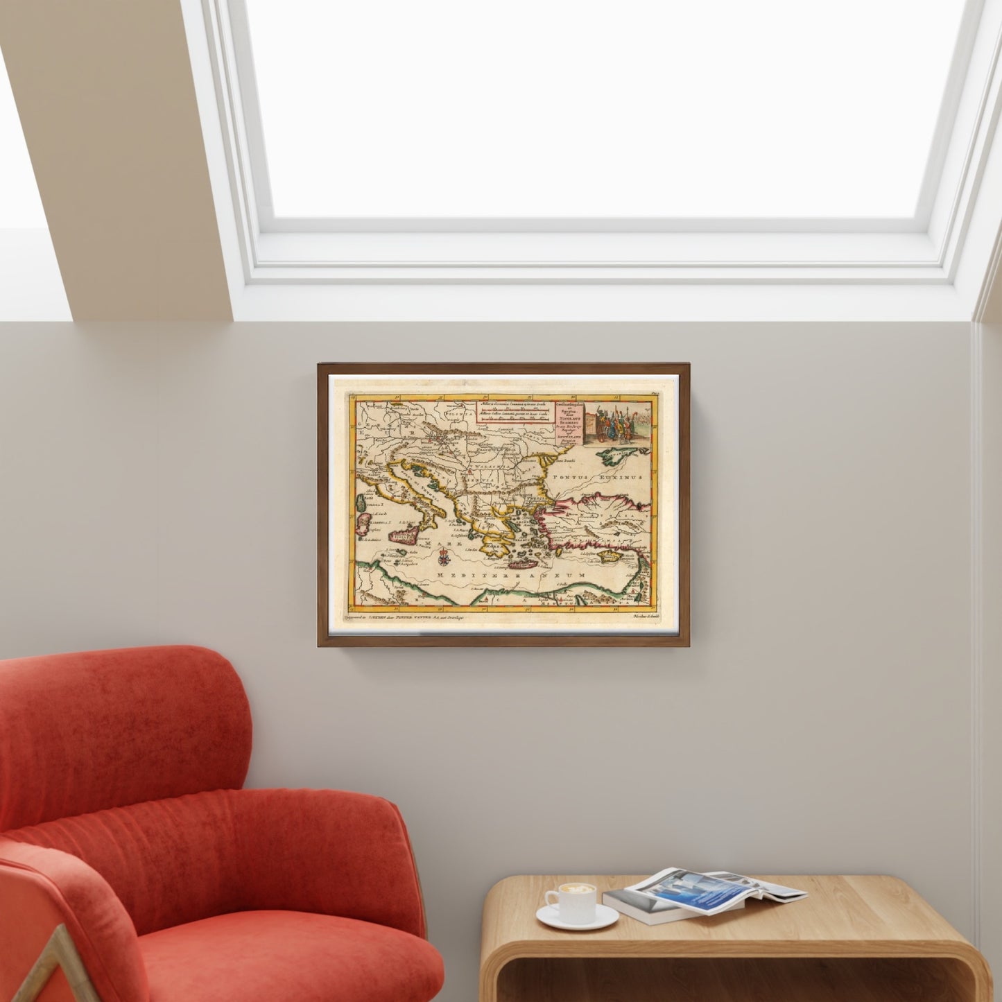 Roman Empire maximum expansion of Vallardi and Kiepert