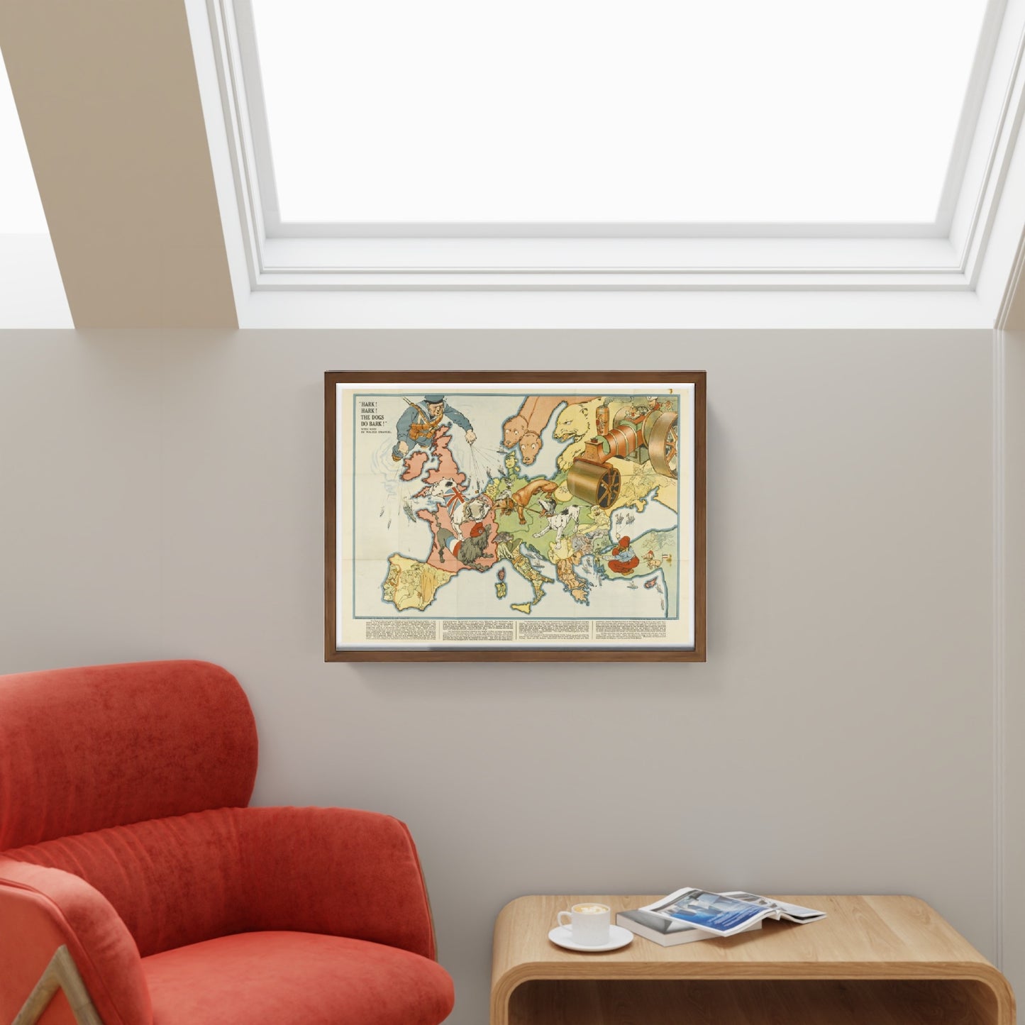 Cartolina satirica europea, 1914