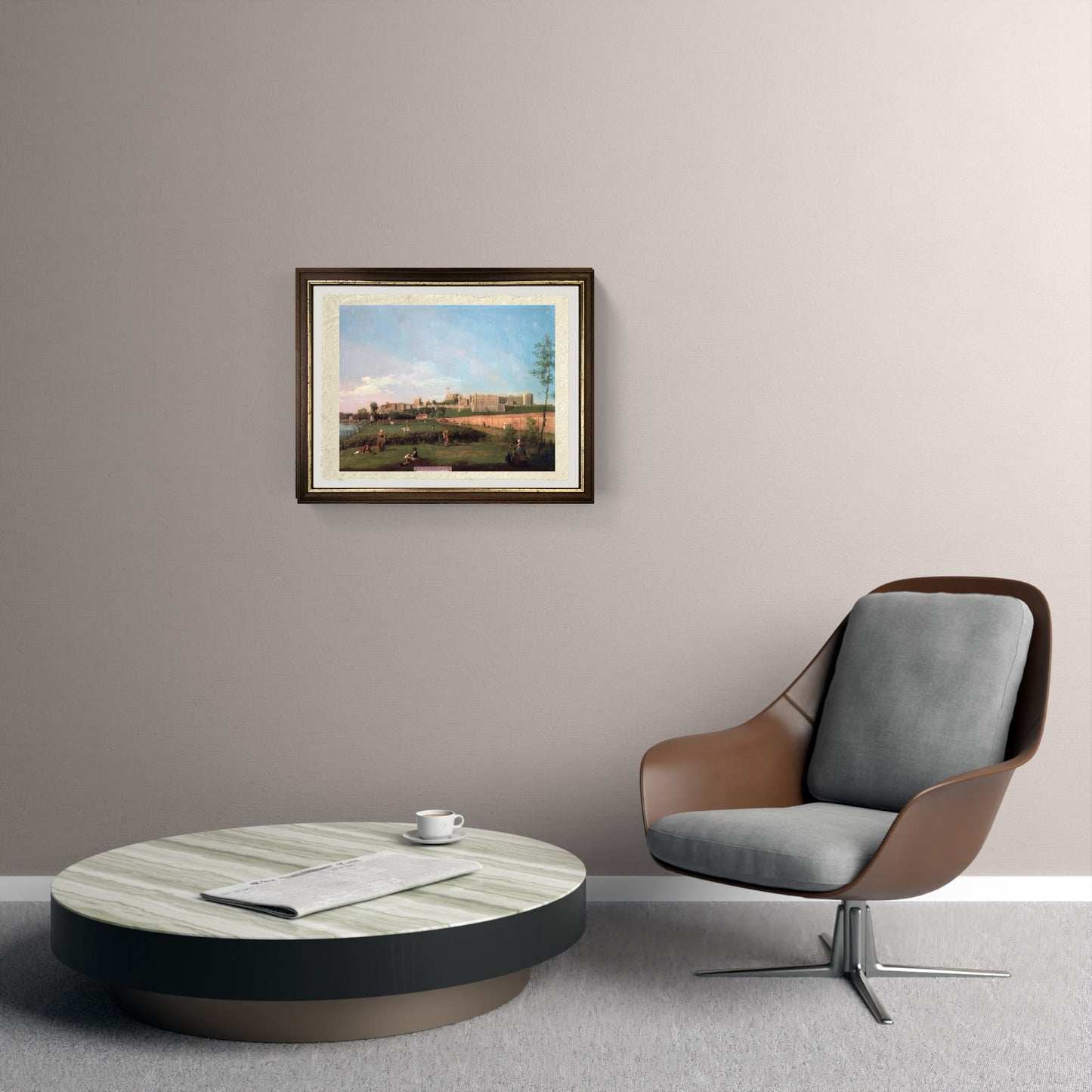 Windsor castle - Giovanni Antonio Canal known as Canaletto