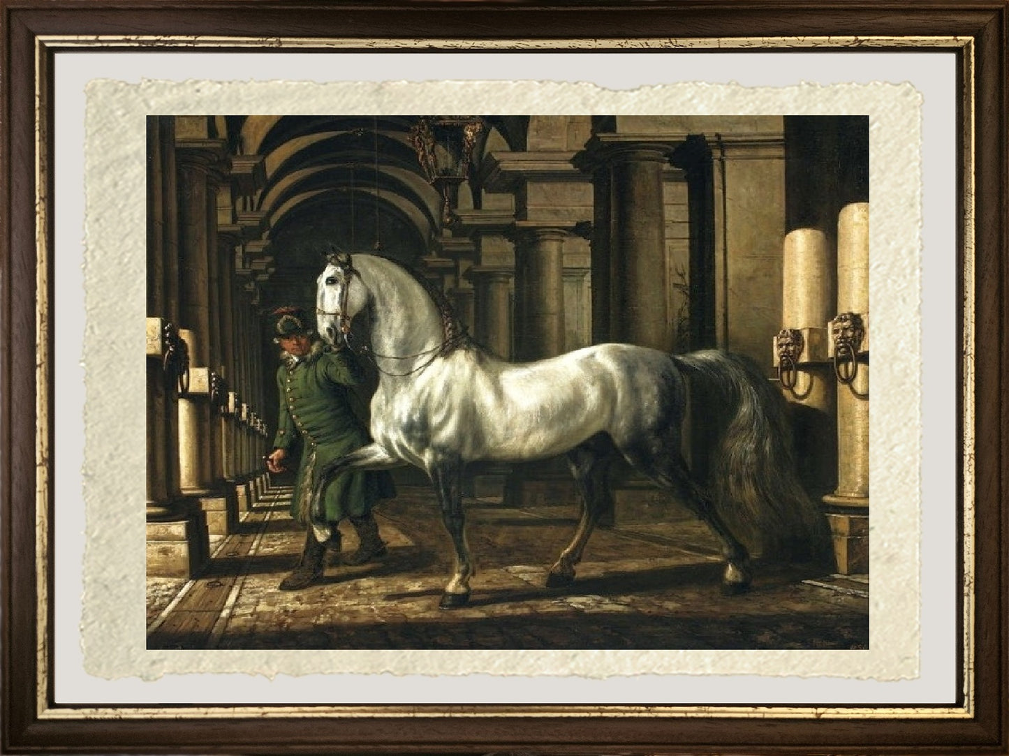 Knight leading a horse - Bernardo Bellotto