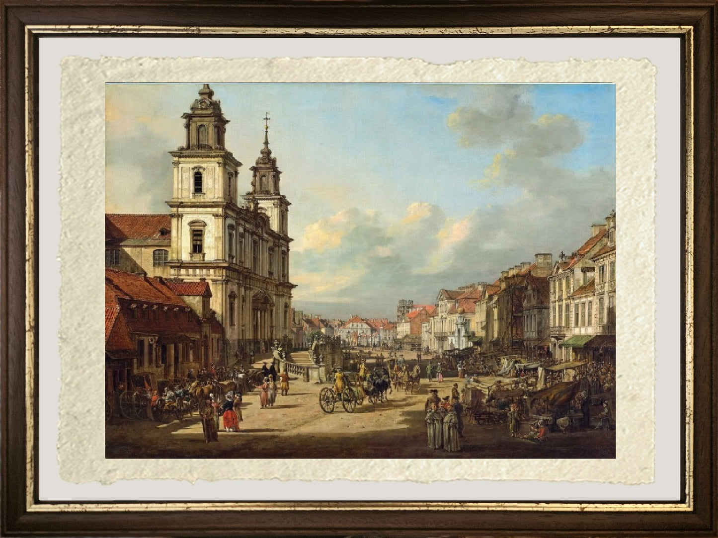 Church of the Holy Cross in Warsaw - Bernardo Bellotto