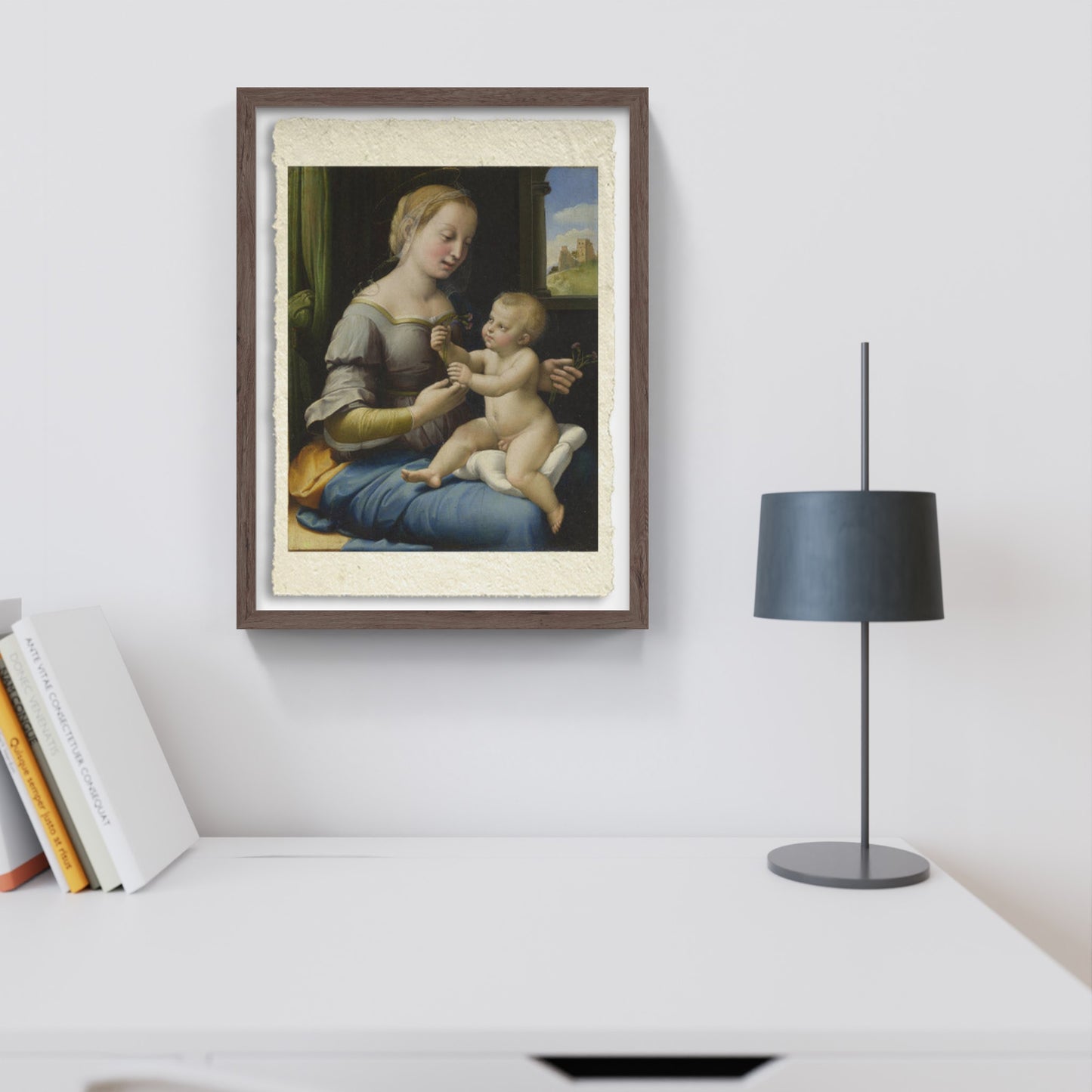 Madonna dei Garofani, di Raffaello Sanzio (1506-1507)