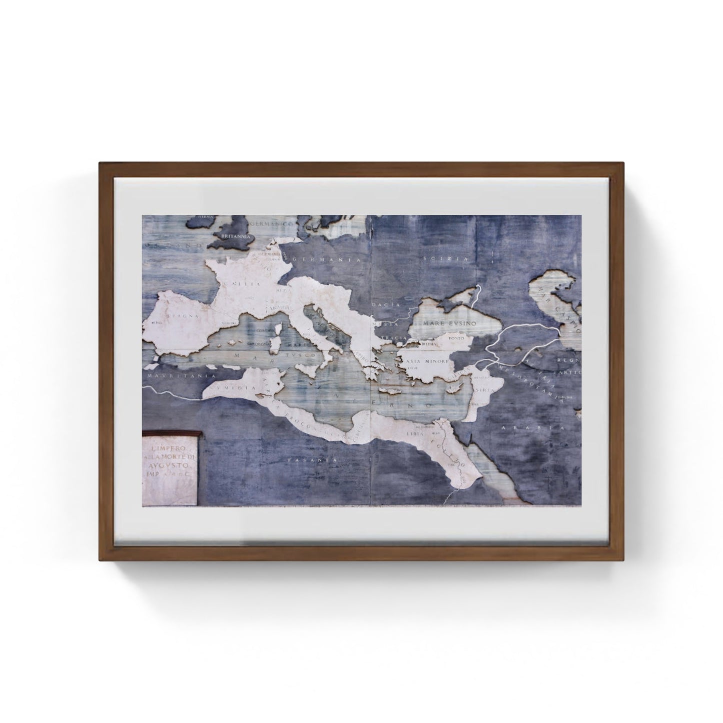 Map of the Roman Empire at the death of Augustus