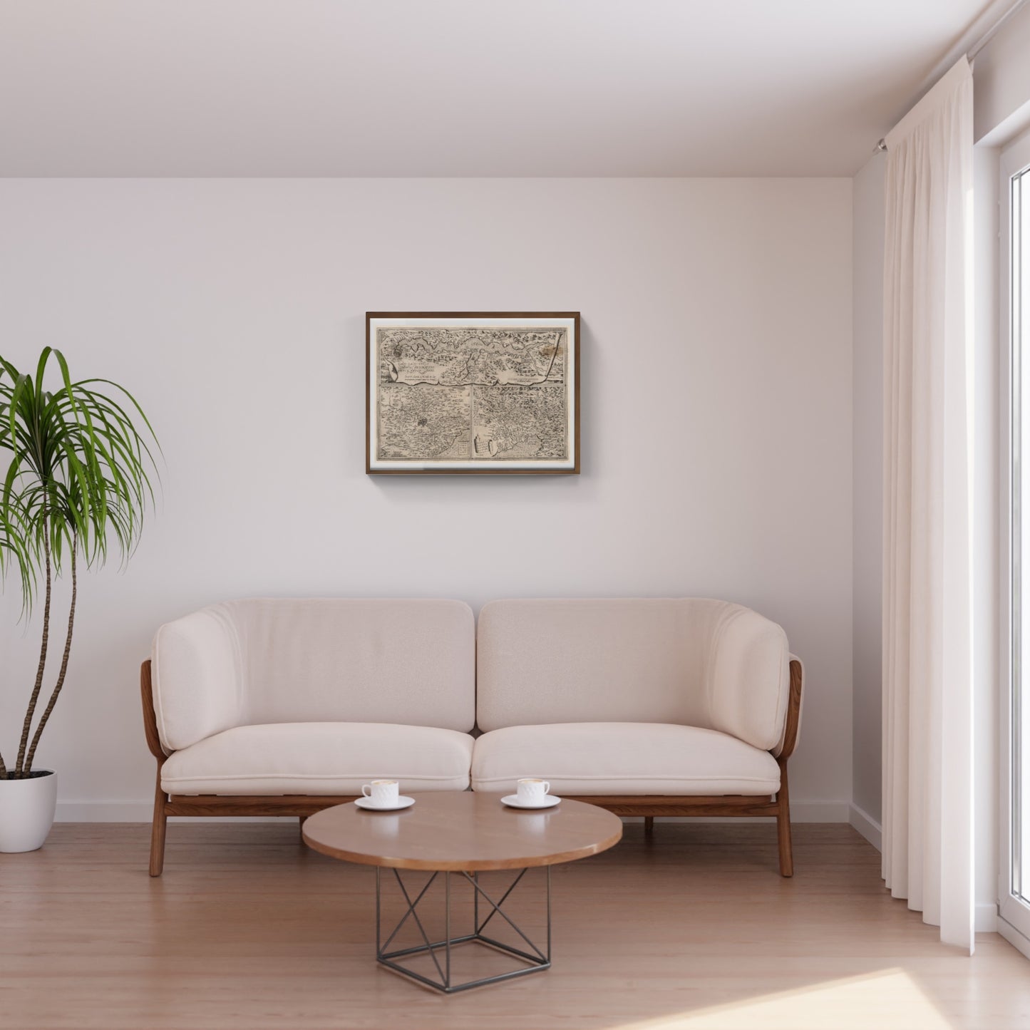 Larii Lacus. Roman territories. Fori Iulii. (1570)