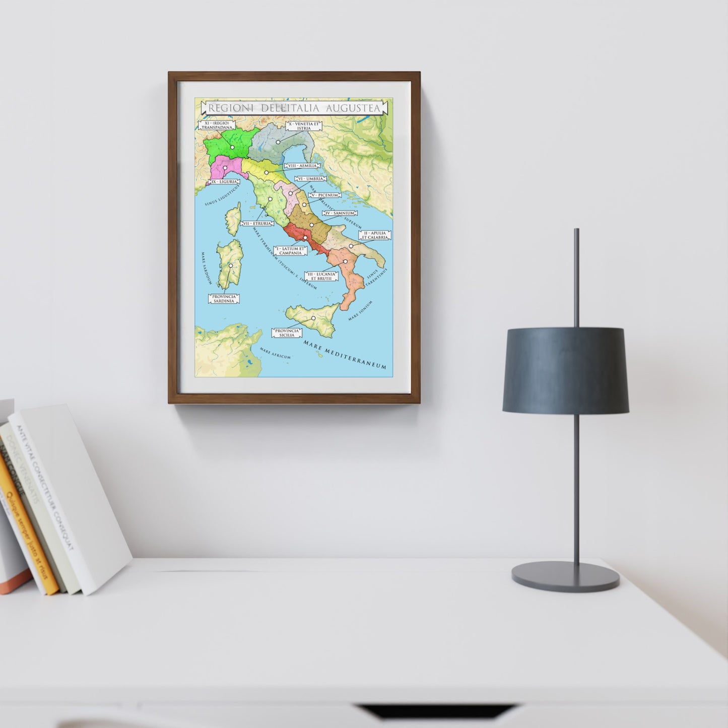 The regions of Augustan Italy