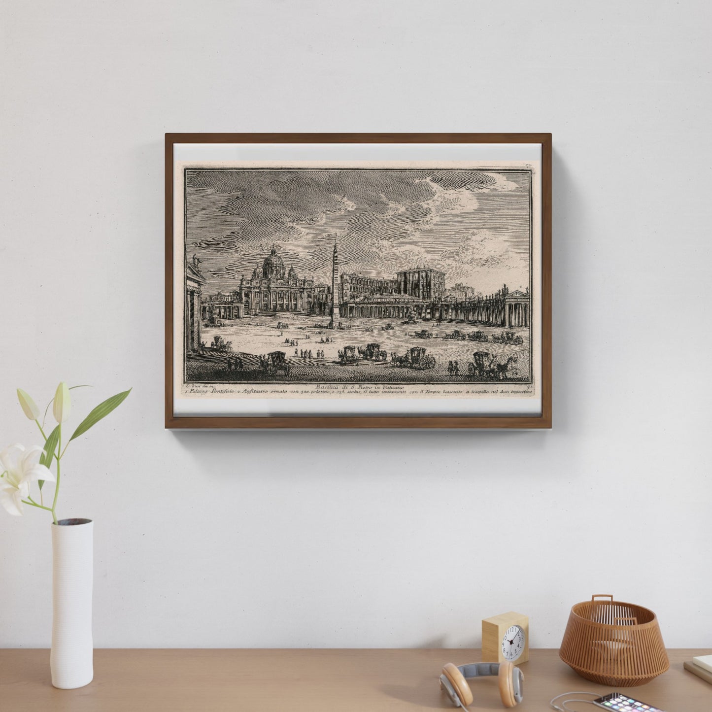 View of St. Peter's Basilica in the Vatican (1753)