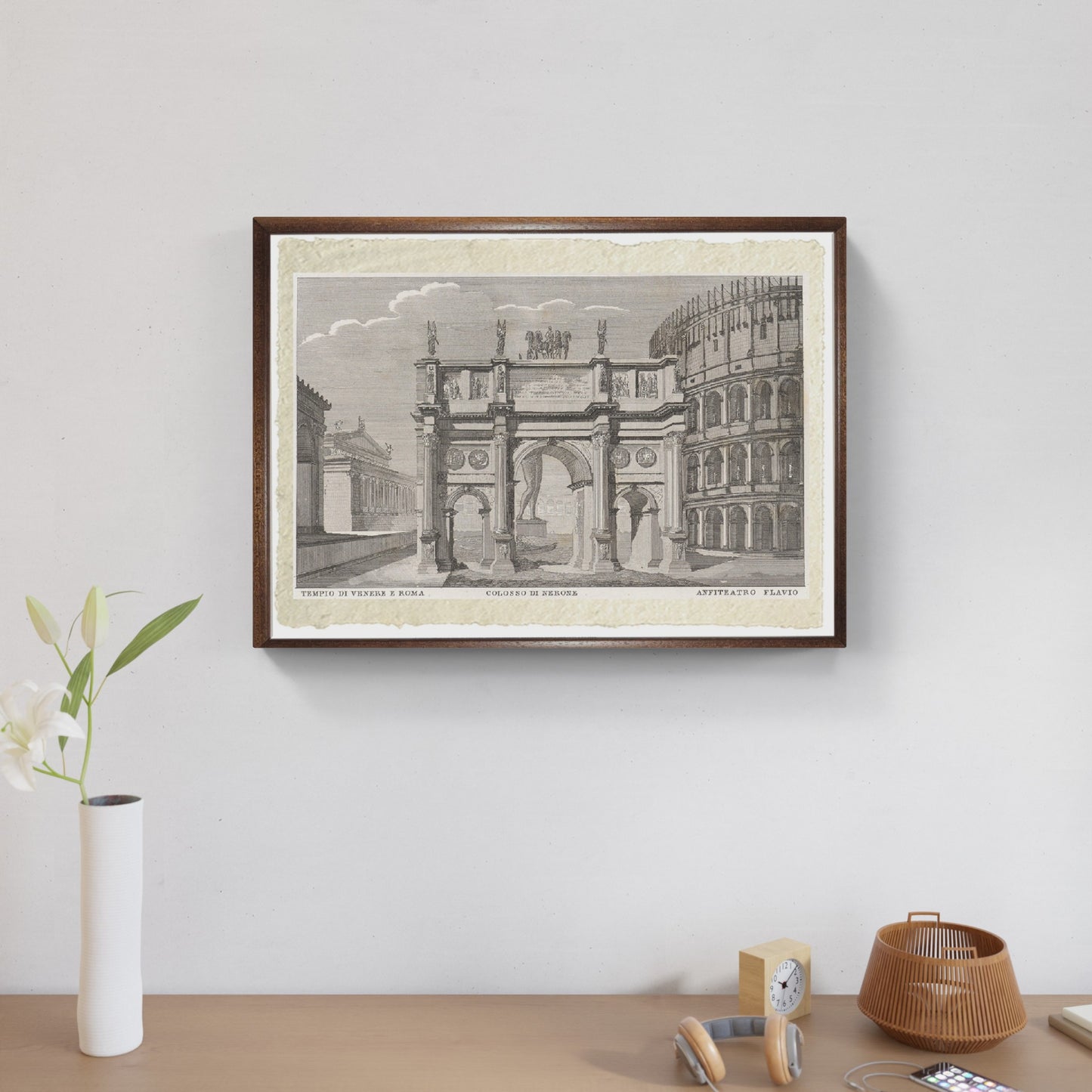 Arch of Constantine (1841), by Luigi Canina