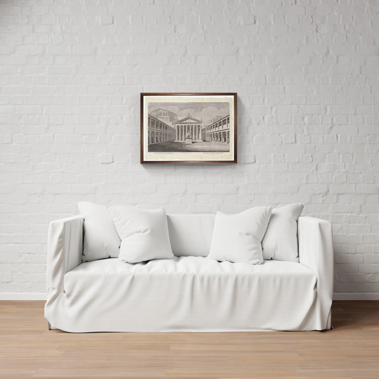 Forum of Caesar, Temple of Venus (1841)