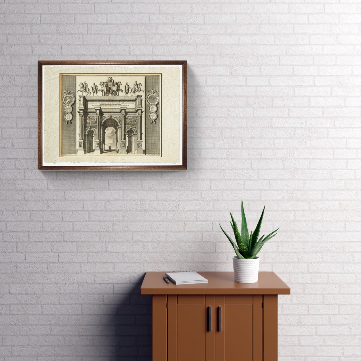 Arcus Lucii Septimii Severi Augusti, and Regione Romani Fori (1704)