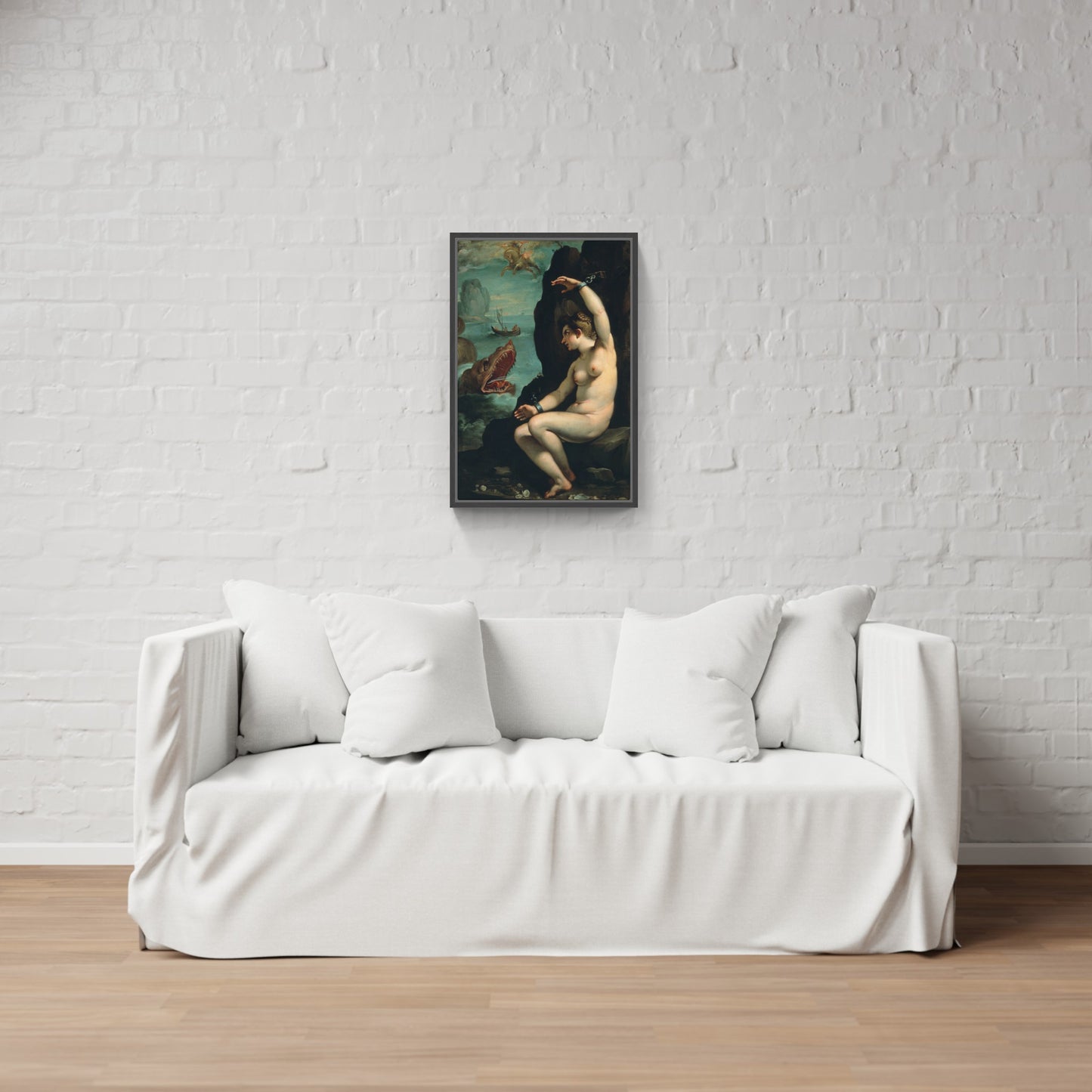 Andromeda Freed by Perseus by Manetti Rutilio