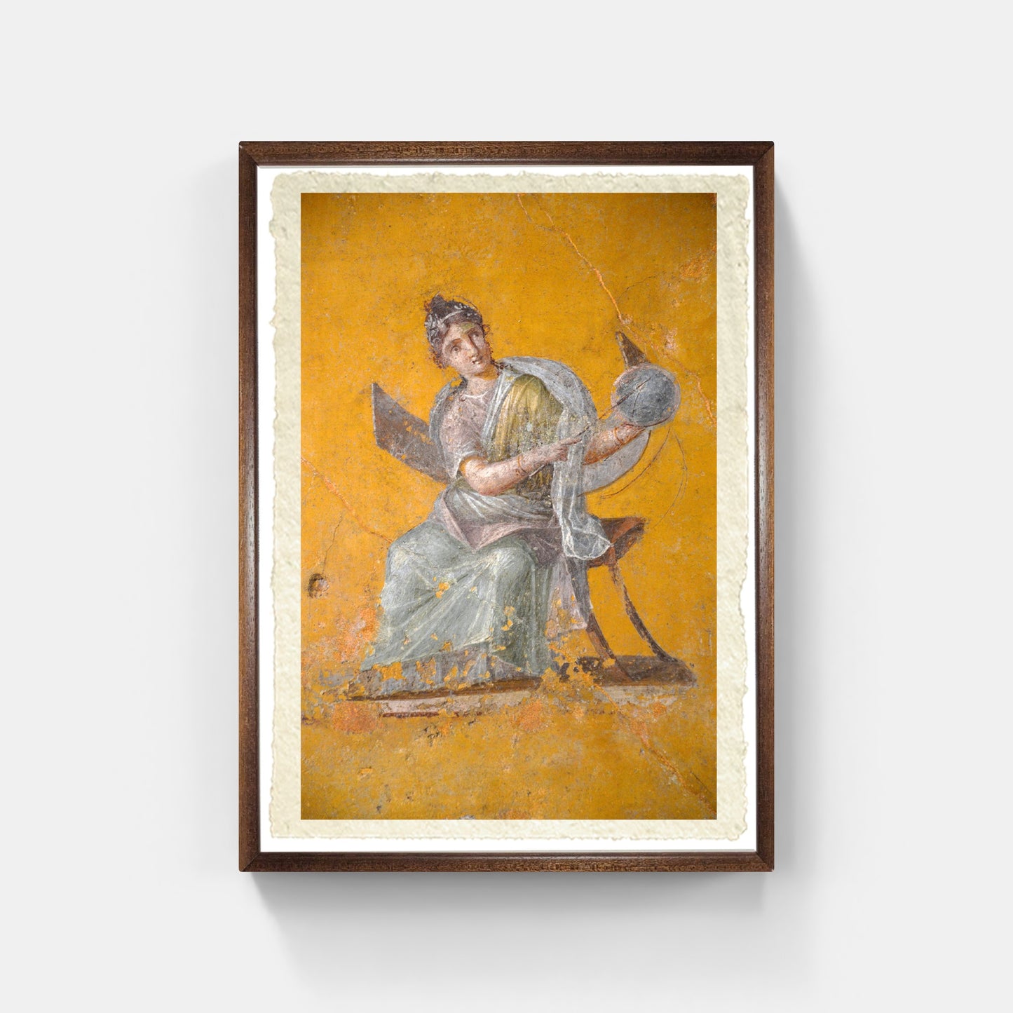 Pompeii. Fresco with Urania