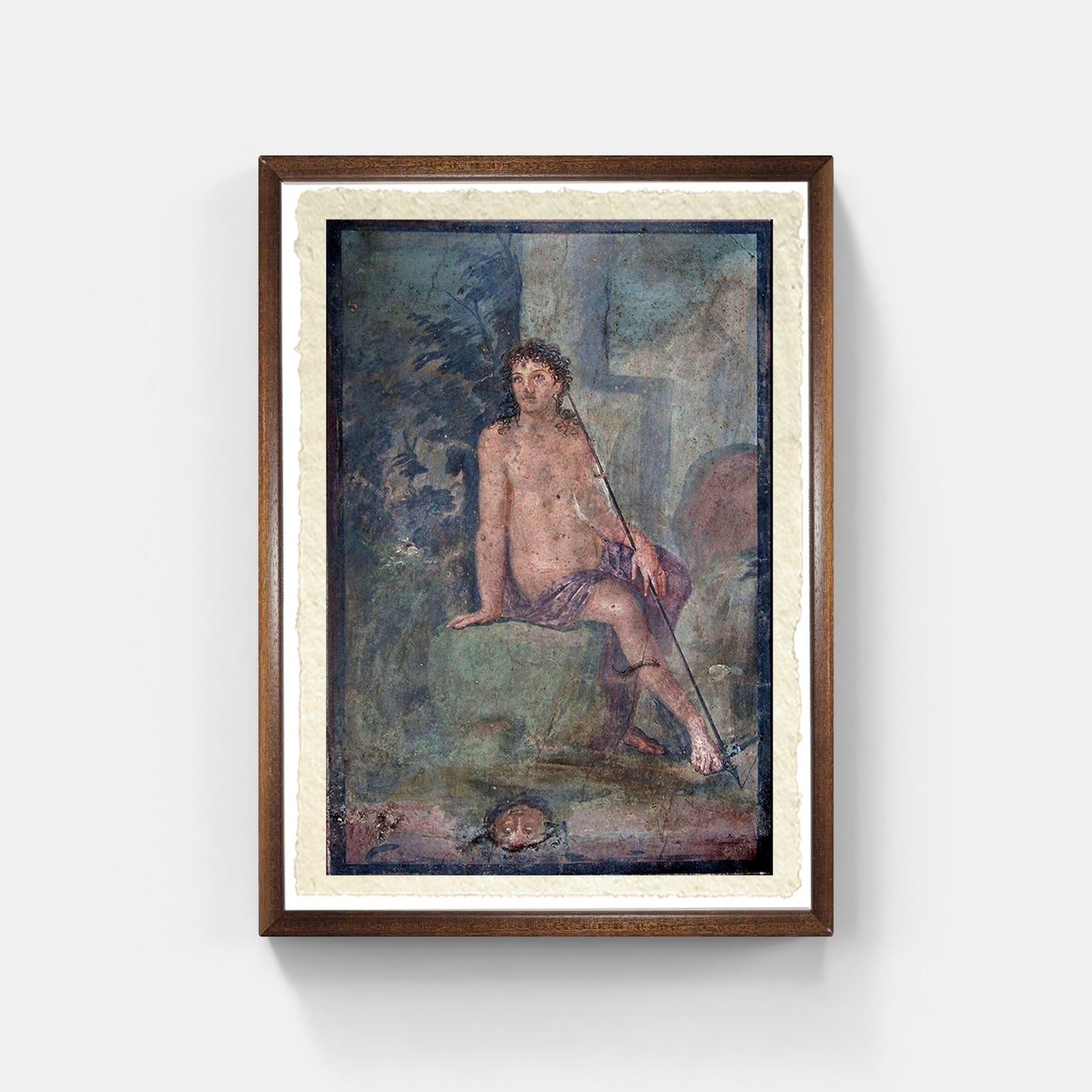 Pompei. Affresco di Narciso