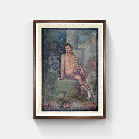 Pompei. Affresco di Narciso