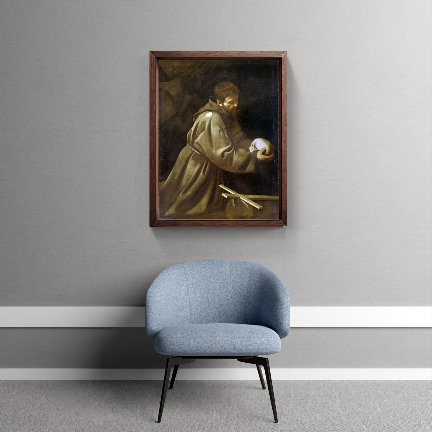 San Francesco in meditazione - Caravaggio