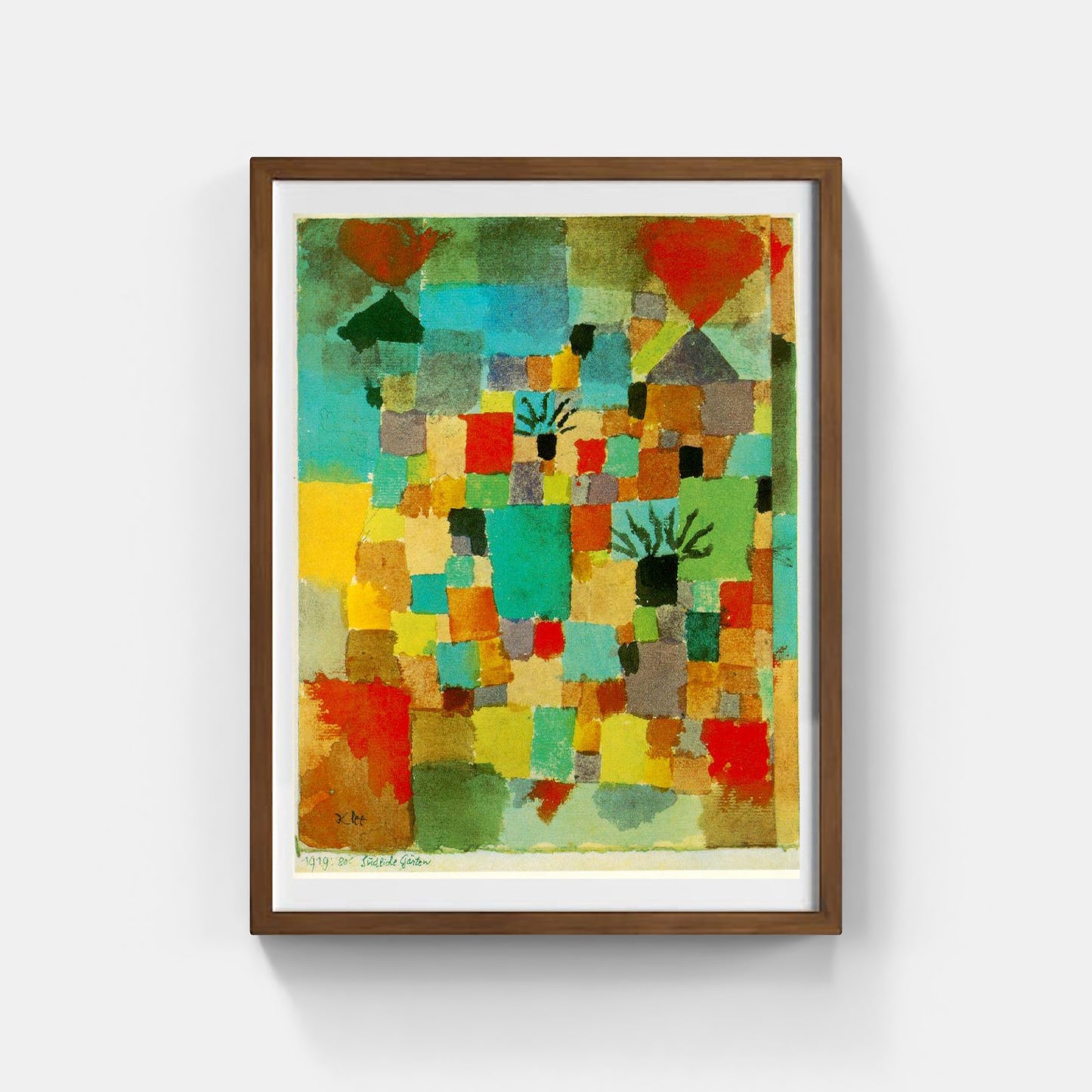 Giardini del sud (Tunisini) - Paul Klee