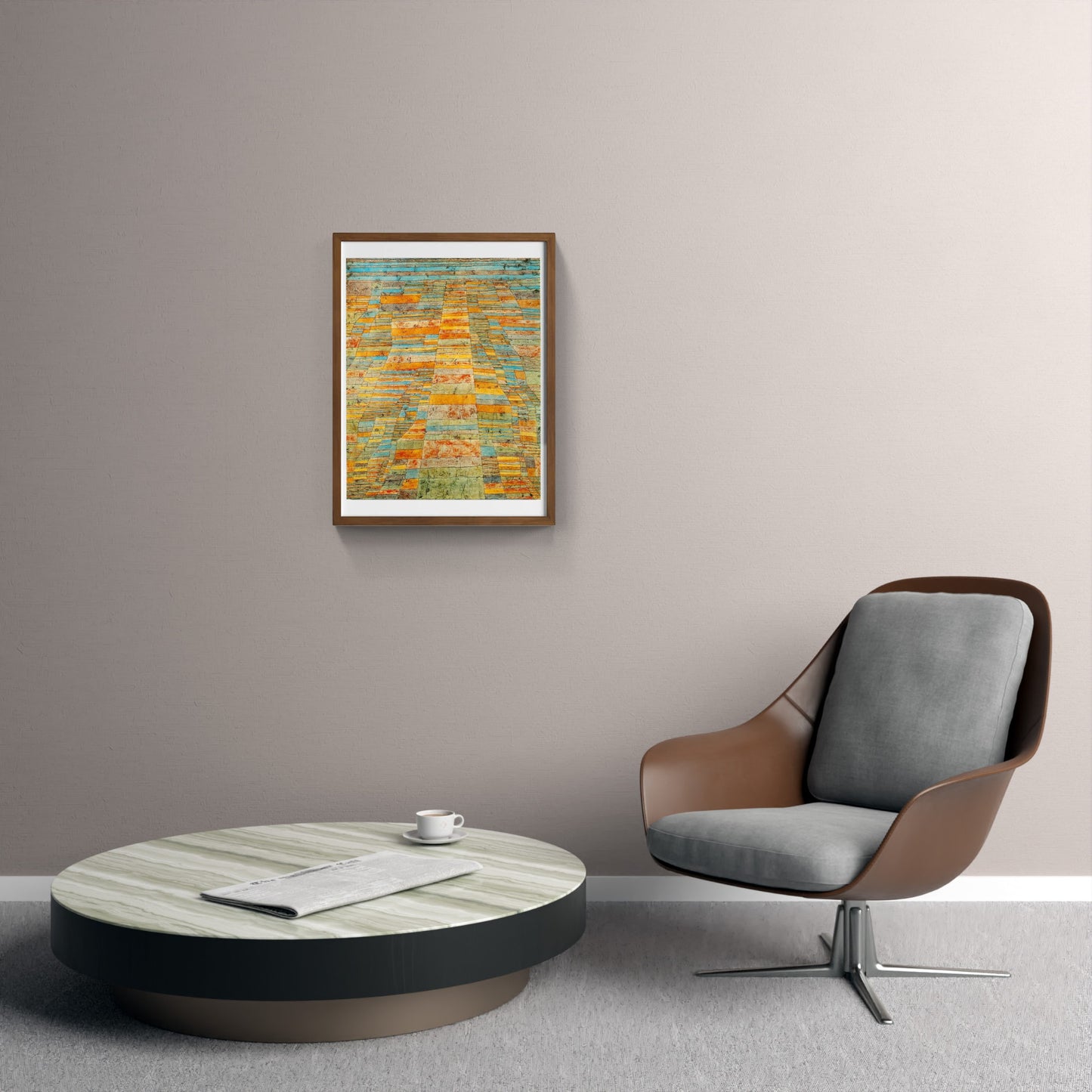 Autostrade e sentieri - Paul Klee