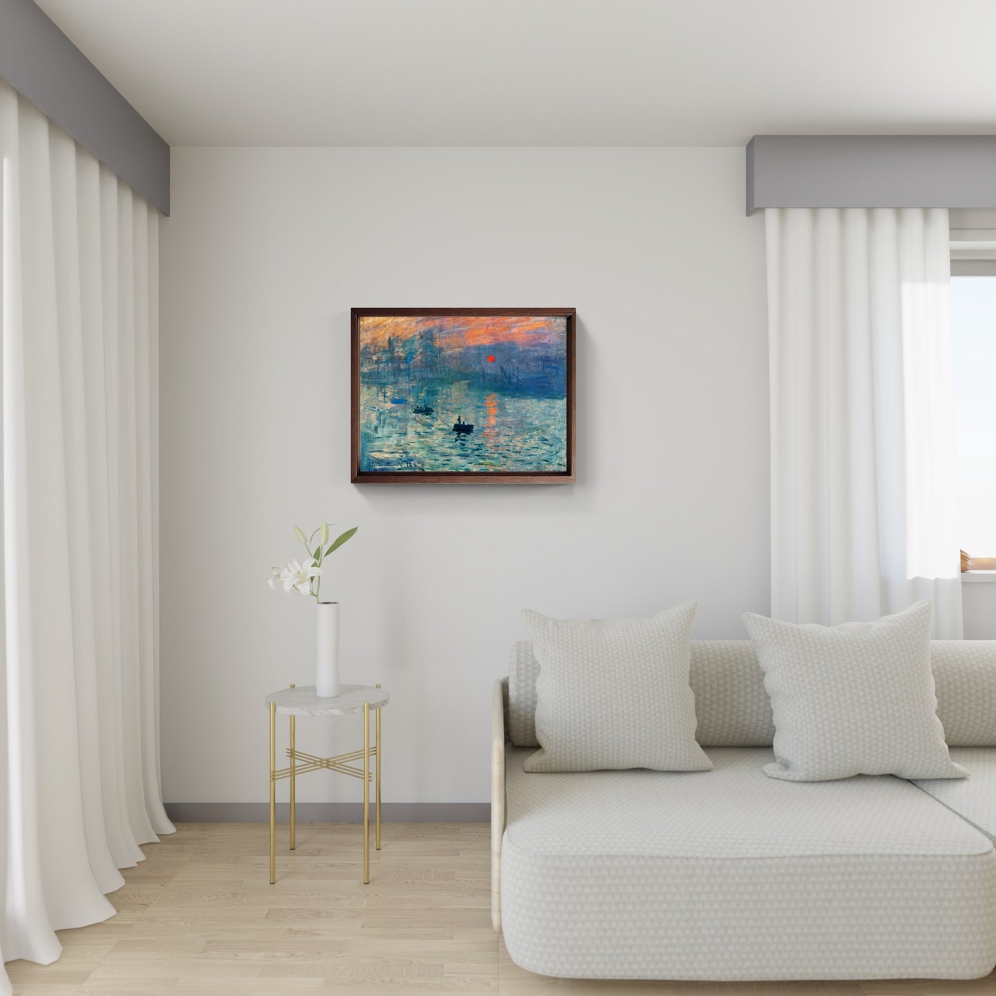 Impressione, levar del sole, quadro di Claude Monet