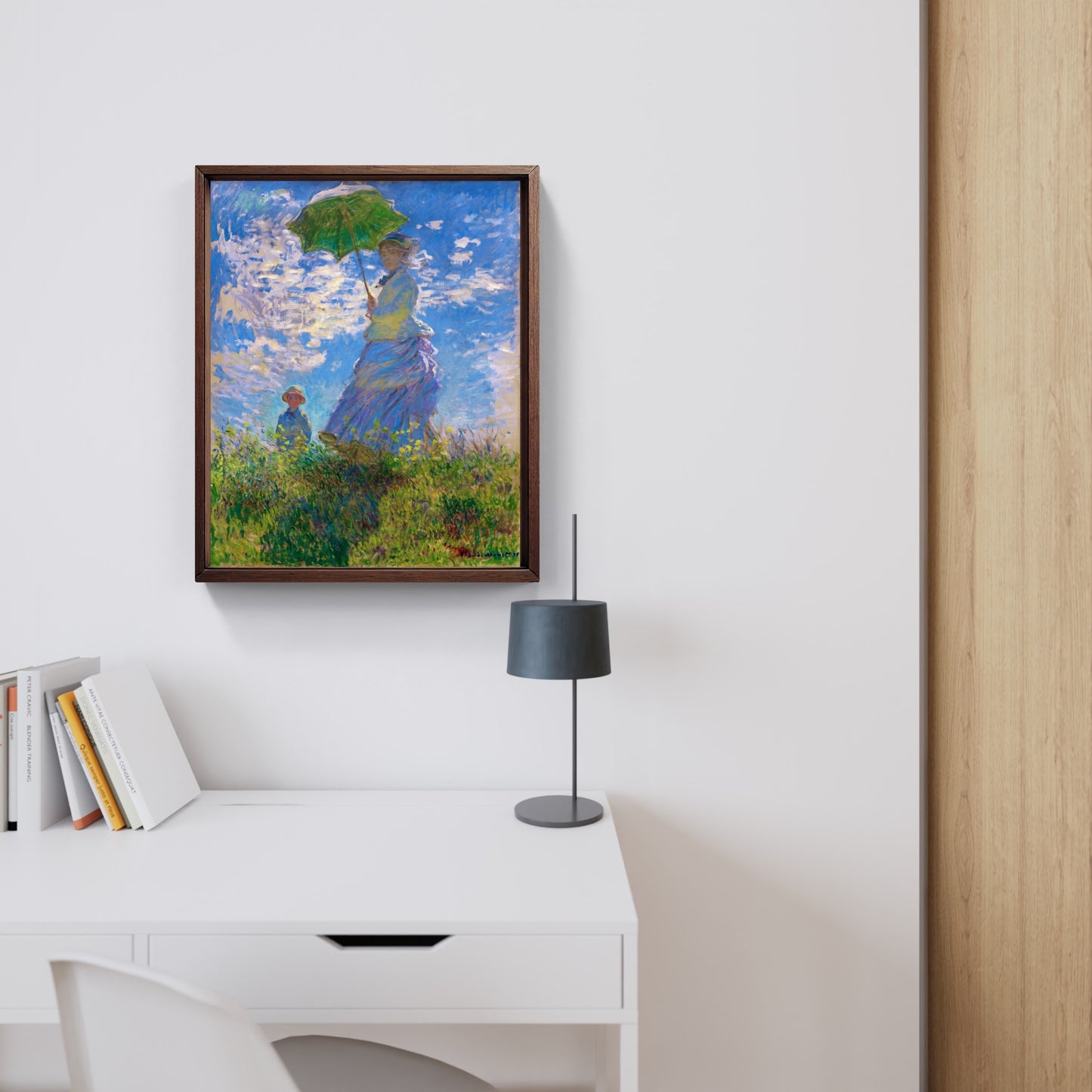 La passeggiata, quadro di Claude Monet