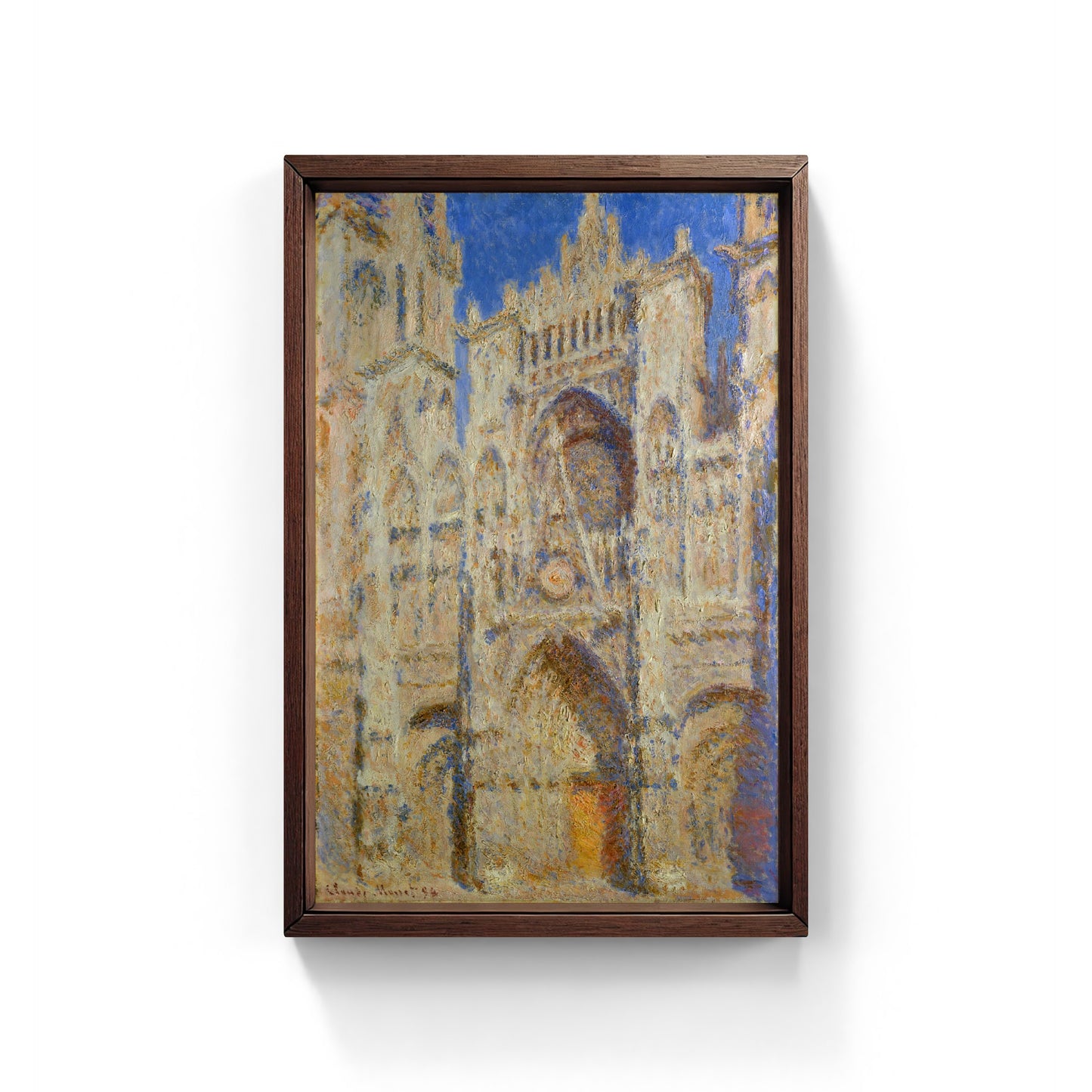 La cattedrale di Rouen, quadro di Claude Monet