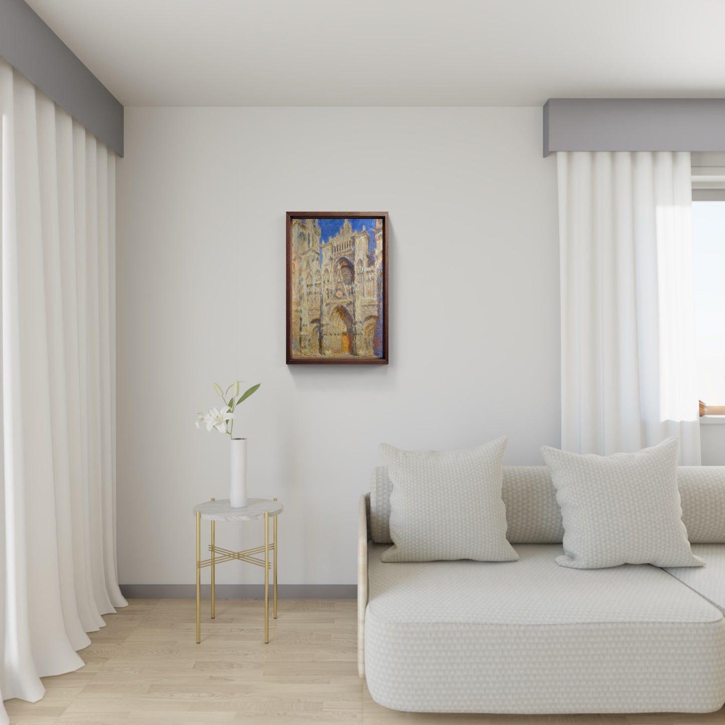 La cattedrale di Rouen, quadro di Claude Monet