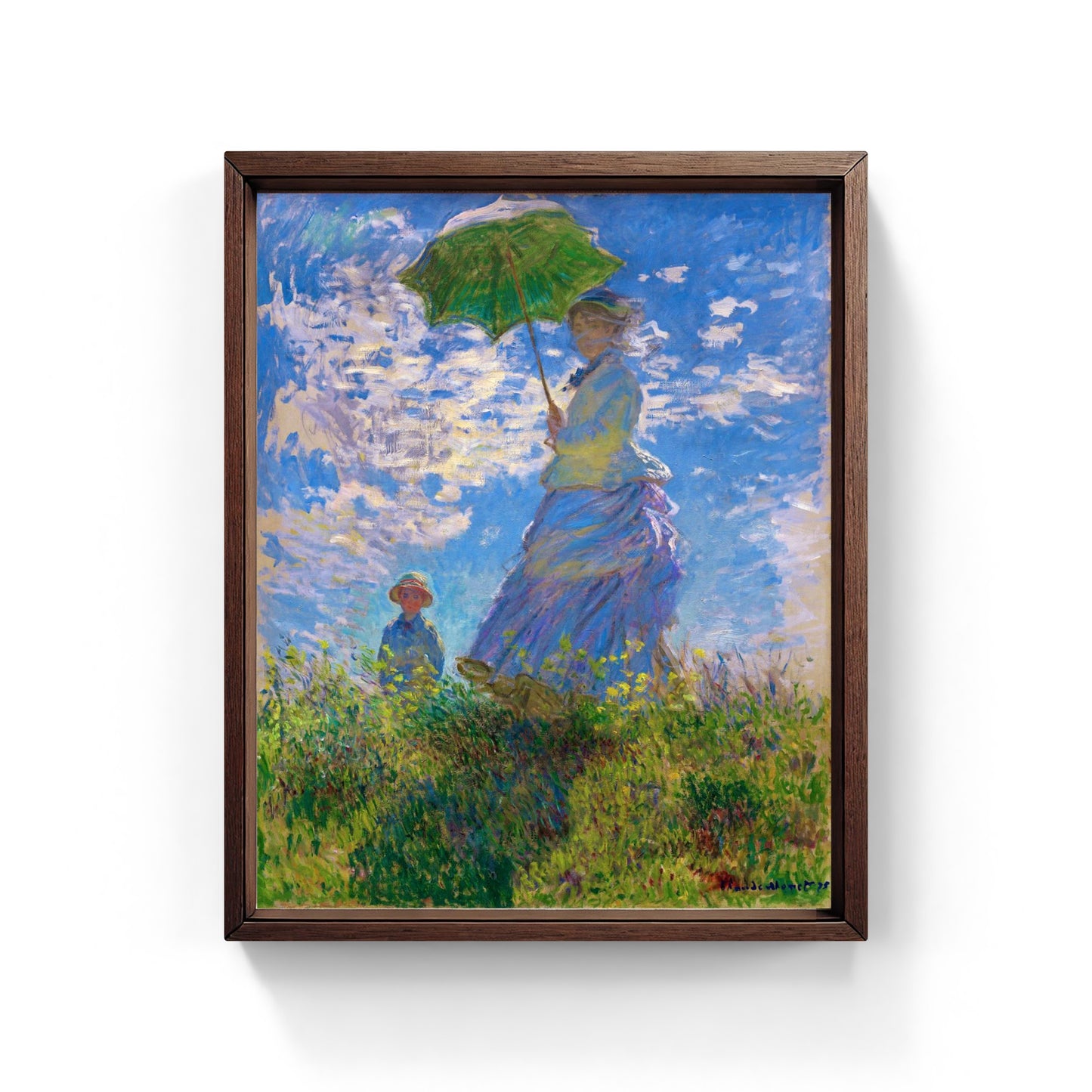 La passeggiata, quadro di Claude Monet