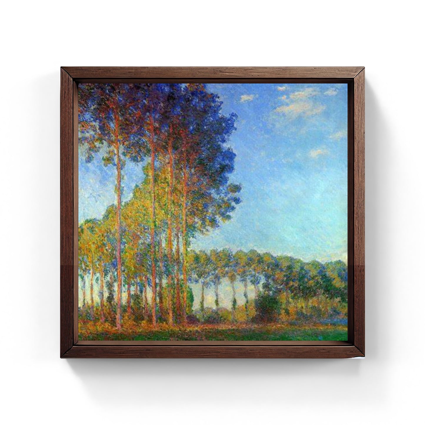 Pioppi, quadro di Claude Monet