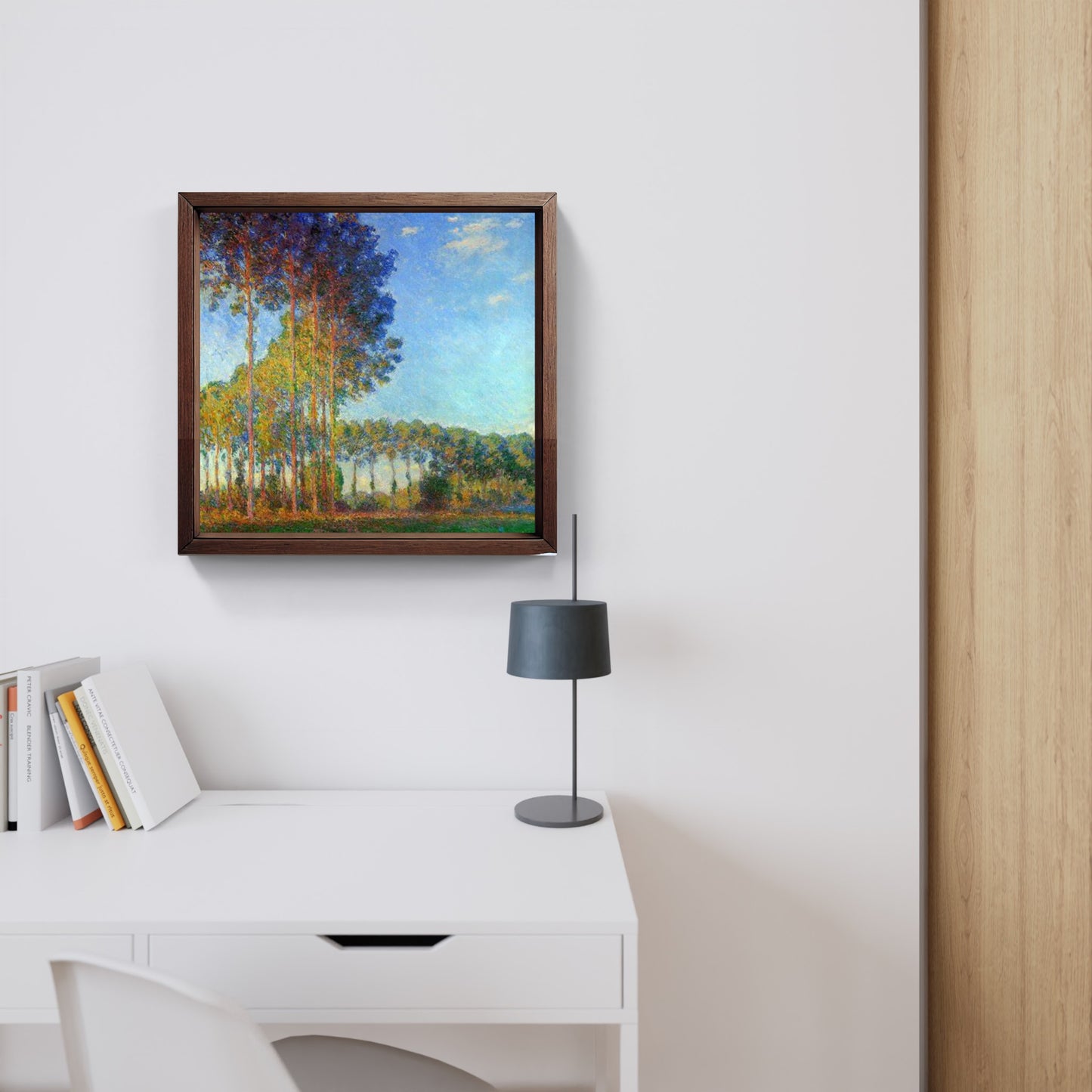 Pioppi, quadro di Claude Monet
