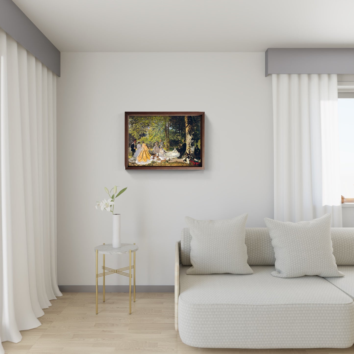 Colazione sull'erba, quadro di Claude Monet