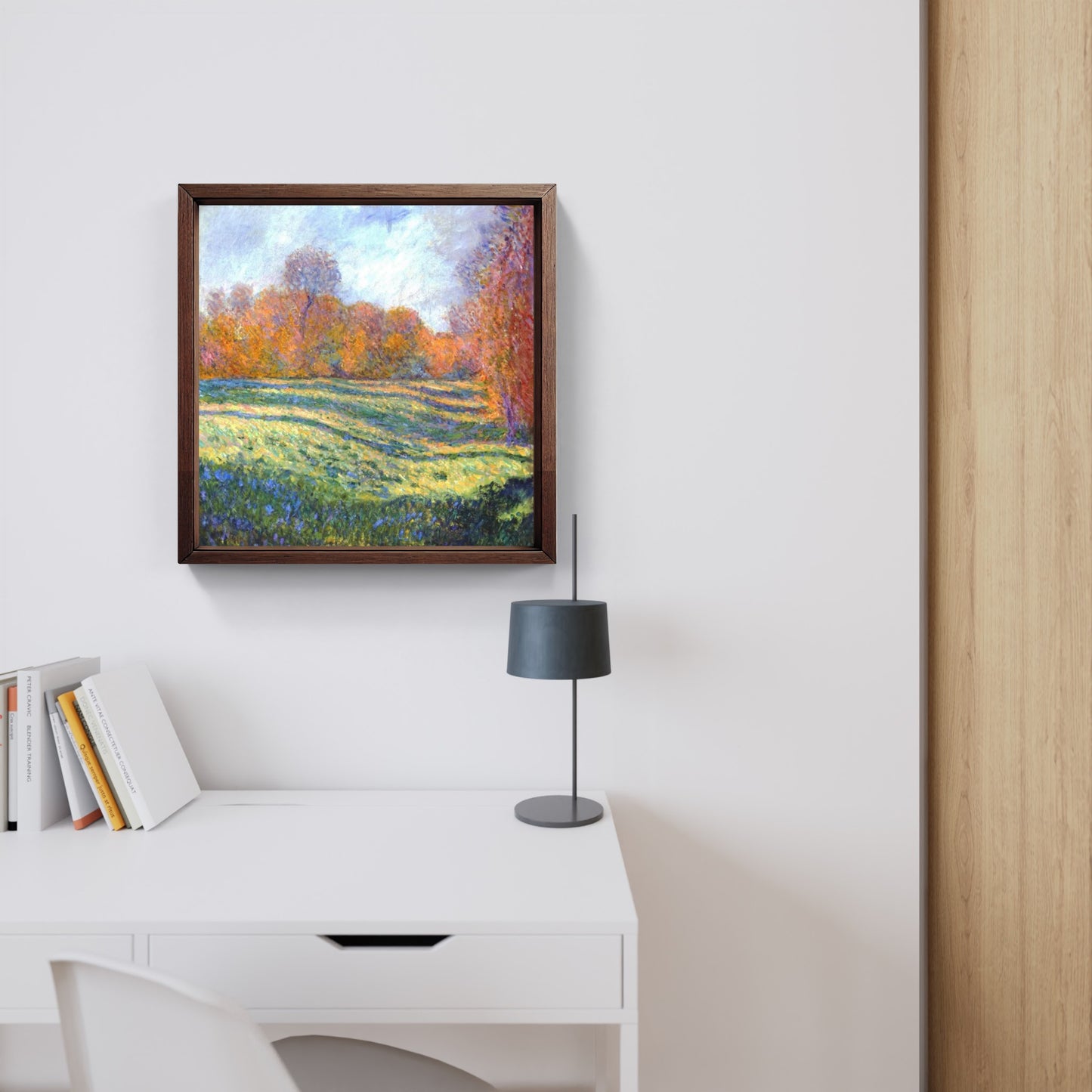 Pomeriggio di sole a Giverny, quadro di Claude Monet