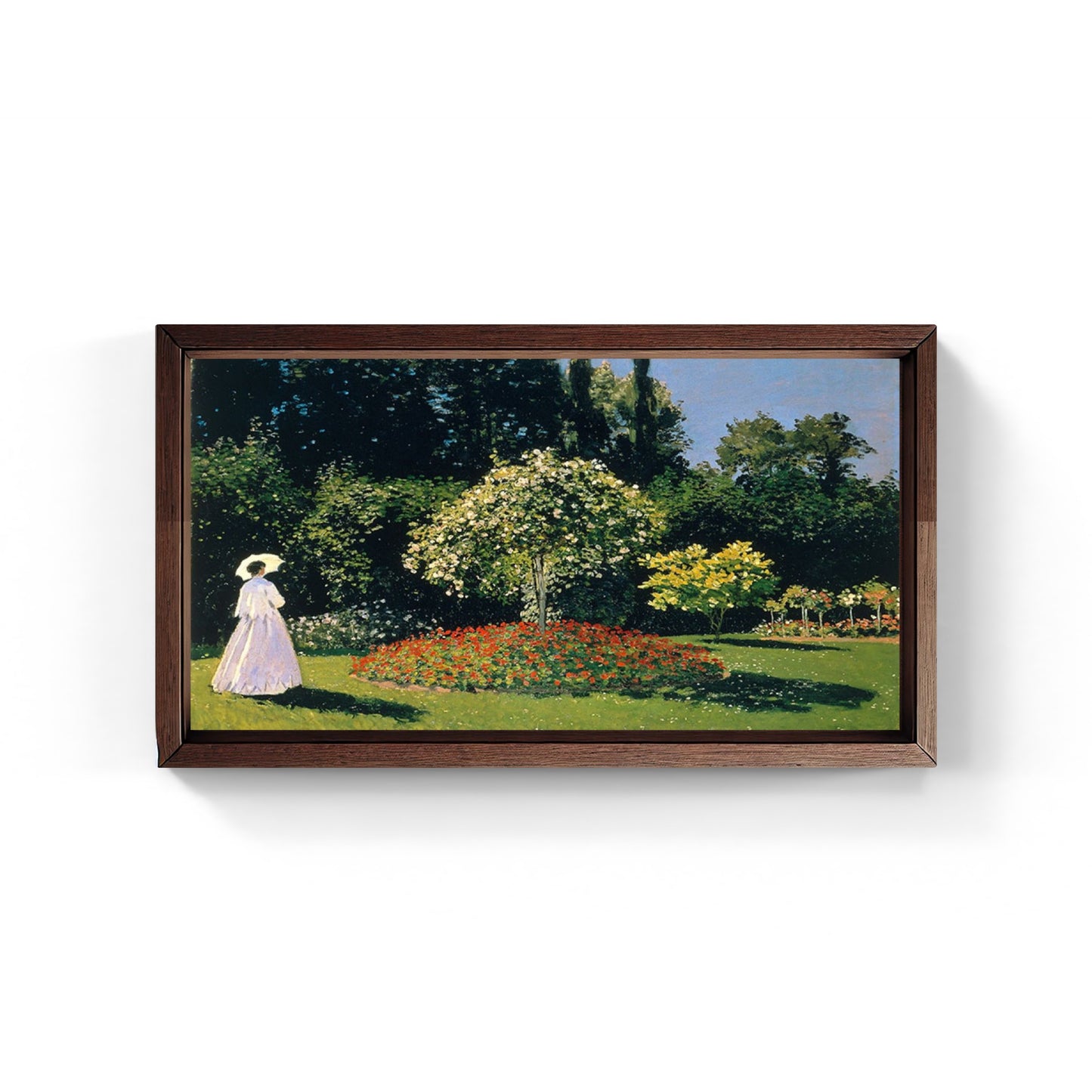 Woman in the Garden, painting by Claude Monet