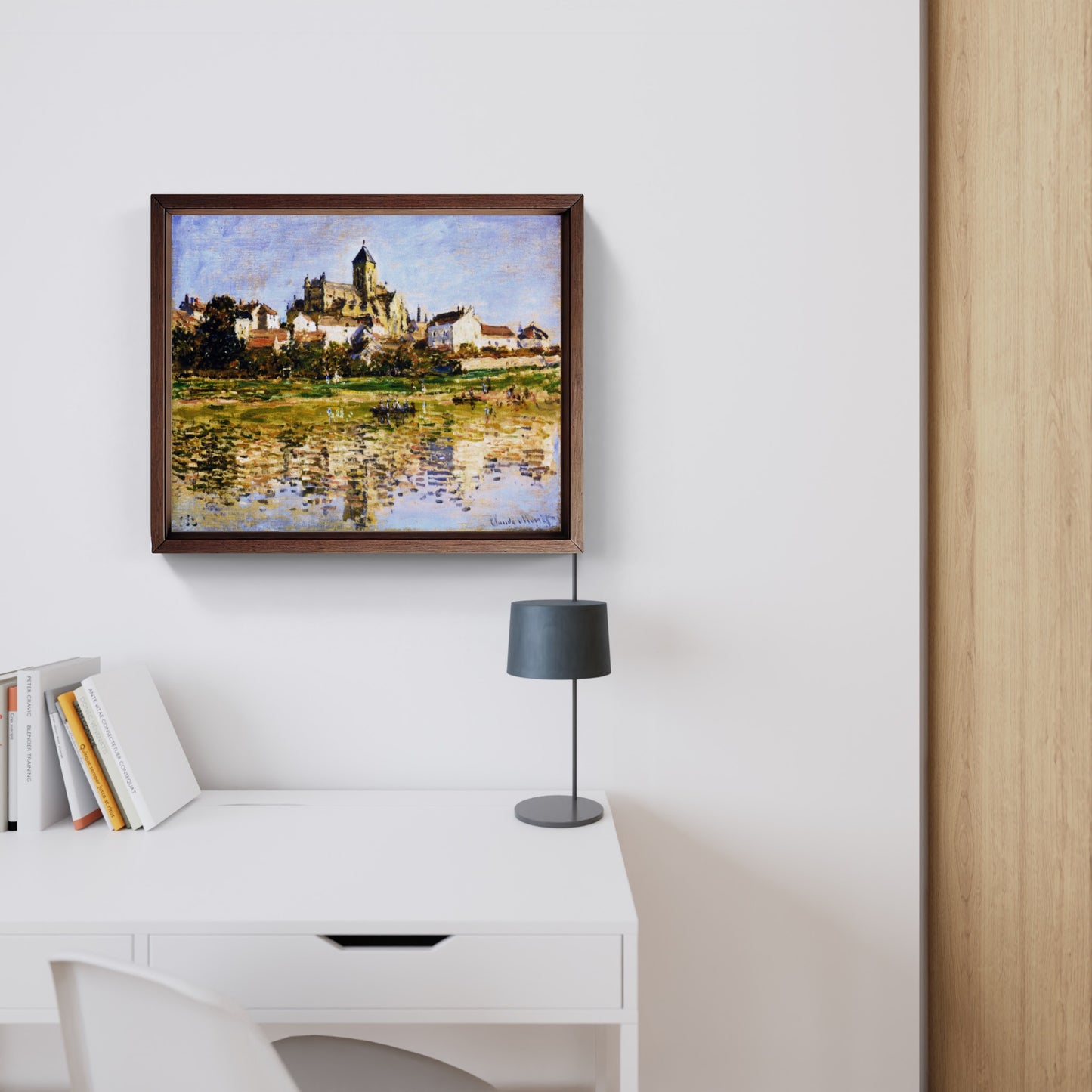 La chiesa di Vetheuil, quadro di Claude Monet