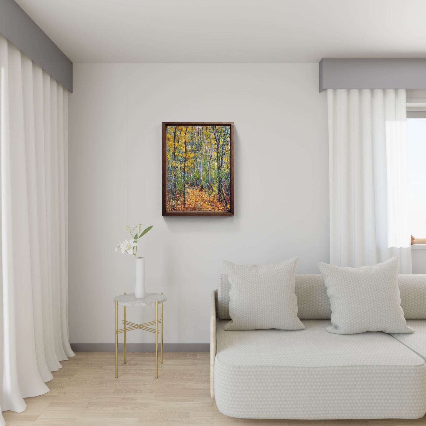 Sentieri nel bosco, quadro di Claude Monet